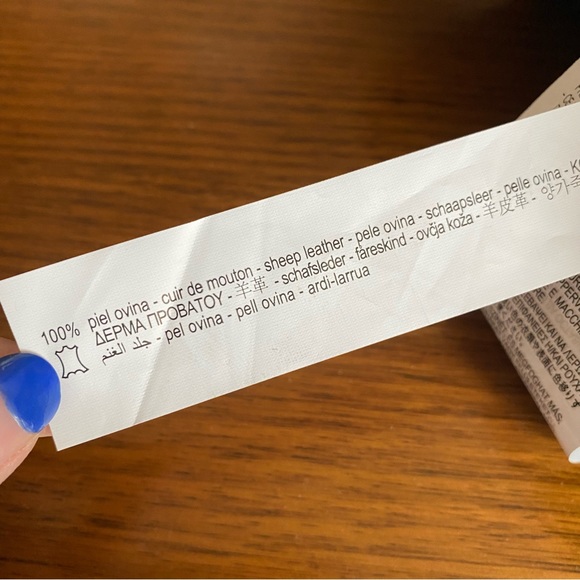 Zara limited edition sheep leather kick flare pants black - Picture 11 of 16